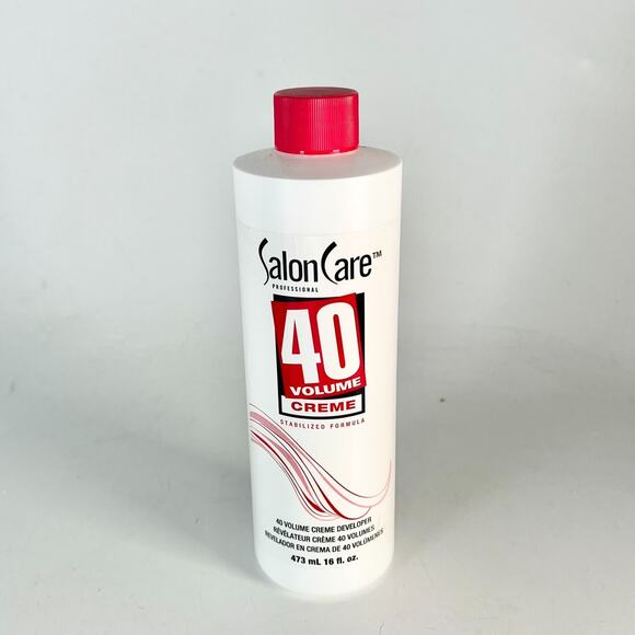 Salon Care 40 Volume Creme Developer Strong Lift Stabilized Formula 16 fl oz New - Picture 1 of 7